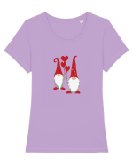Valentine`s Gnoms Tricou mânecă scurtă guler larg fitted Damă Expresser