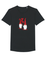 Valentine`s Gnoms Tricou mânecă scurtă guler larg Bărbat Skater