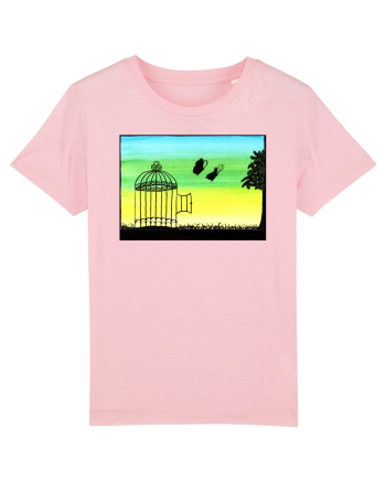 Butterflies escaping Cotton Pink
