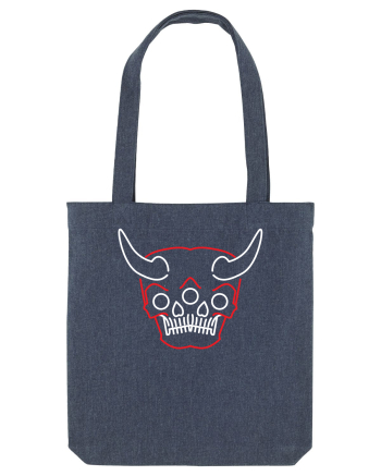 Devil skull Midnight Blue