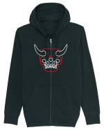 Devil skull Hanorac cu fermoar Unisex Connector
