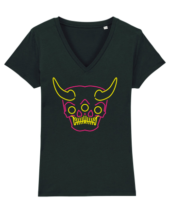 Devil skull Black