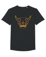Devil skull Tricou mânecă scurtă guler larg Bărbat Skater