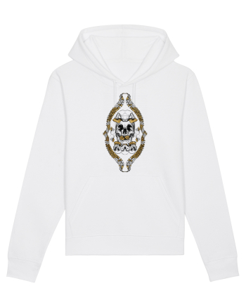 Skull frame White