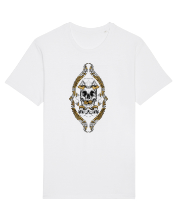 Skull frame White