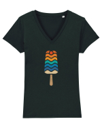 Gustul Dulce al Verii Tricou mânecă scurtă guler V Damă Evoker
