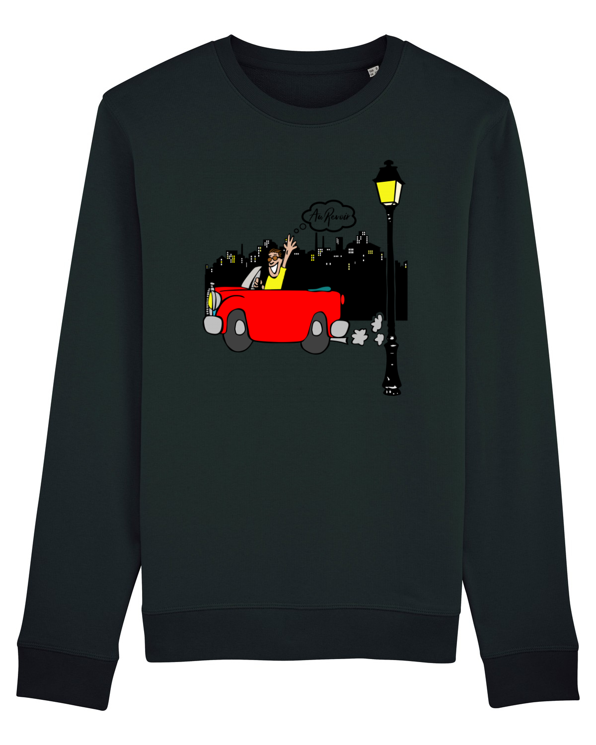 Bluză mânecă lungă Unisex Rise Black