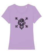 Techno Skull Tricou mânecă scurtă guler larg fitted Damă Expresser