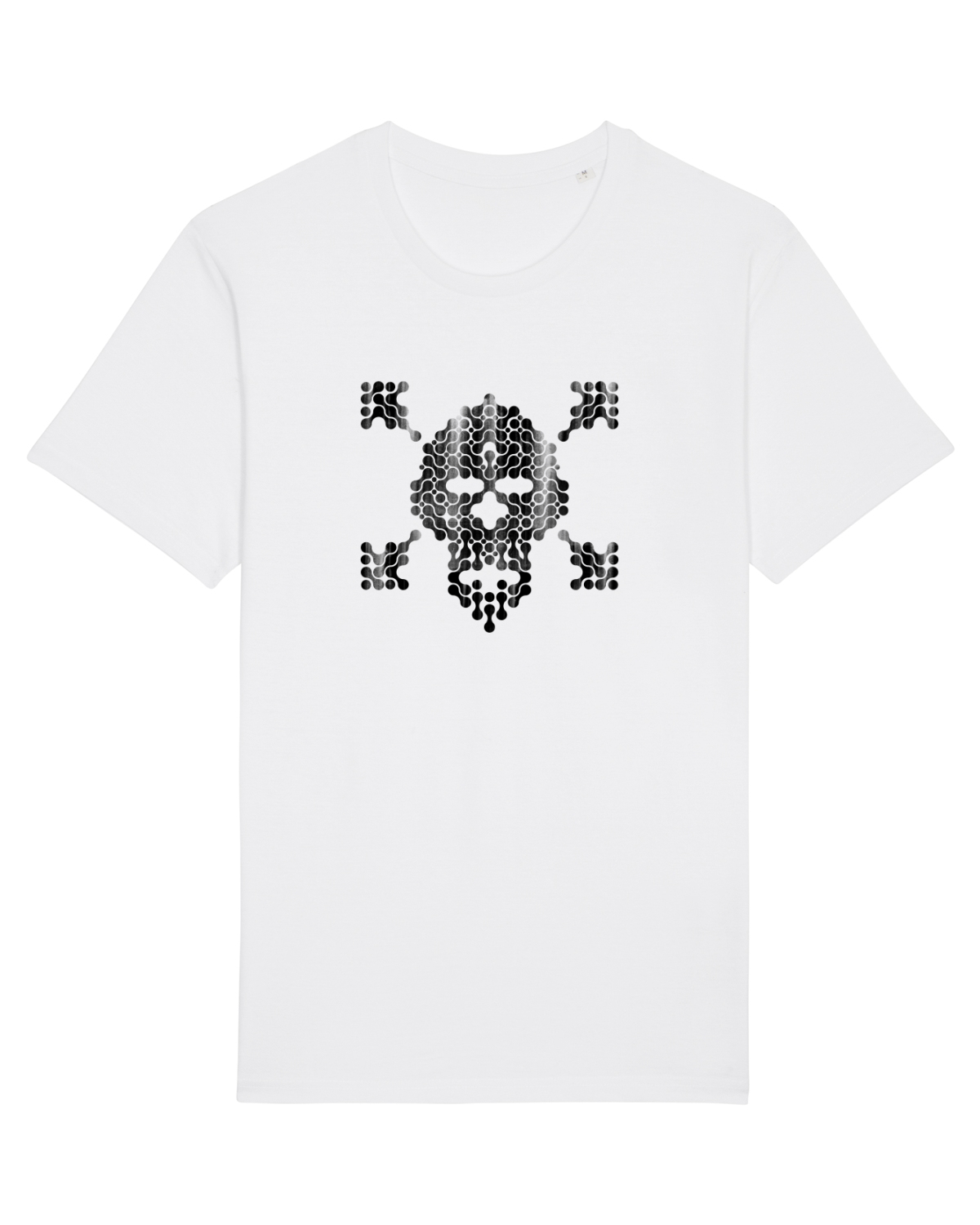 Tricou mânecă scurtă Unisex Rocker White