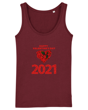 Ziua Indragostitilor 2021!inima de trandafiri Burgundy