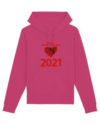 Ziua Indragostitilor 2021!inima de trandafiri Raspberry