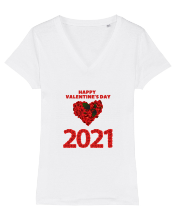 Ziua Indragostitilor 2021!inima de trandafiri White