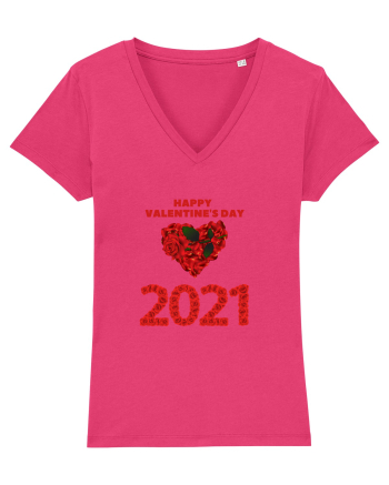 Ziua Indragostitilor 2021!inima de trandafiri Raspberry