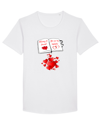 Pentru mine tu esti Sf. Valentin! White