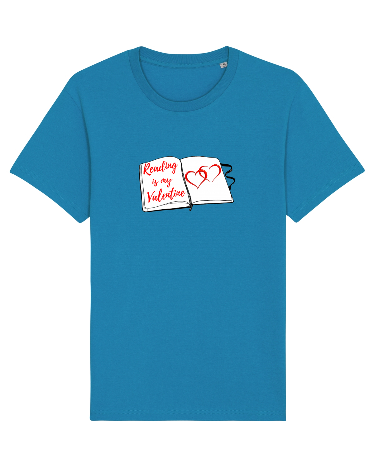 Tricou mânecă scurtă Unisex Rocker Azur
