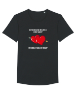 Crezi in dragoste la prima vedere sau mai trec odata? Tricou mânecă scurtă guler larg Bărbat Skater