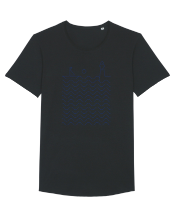 Port pe Mare - Peisaj Din Linii Black