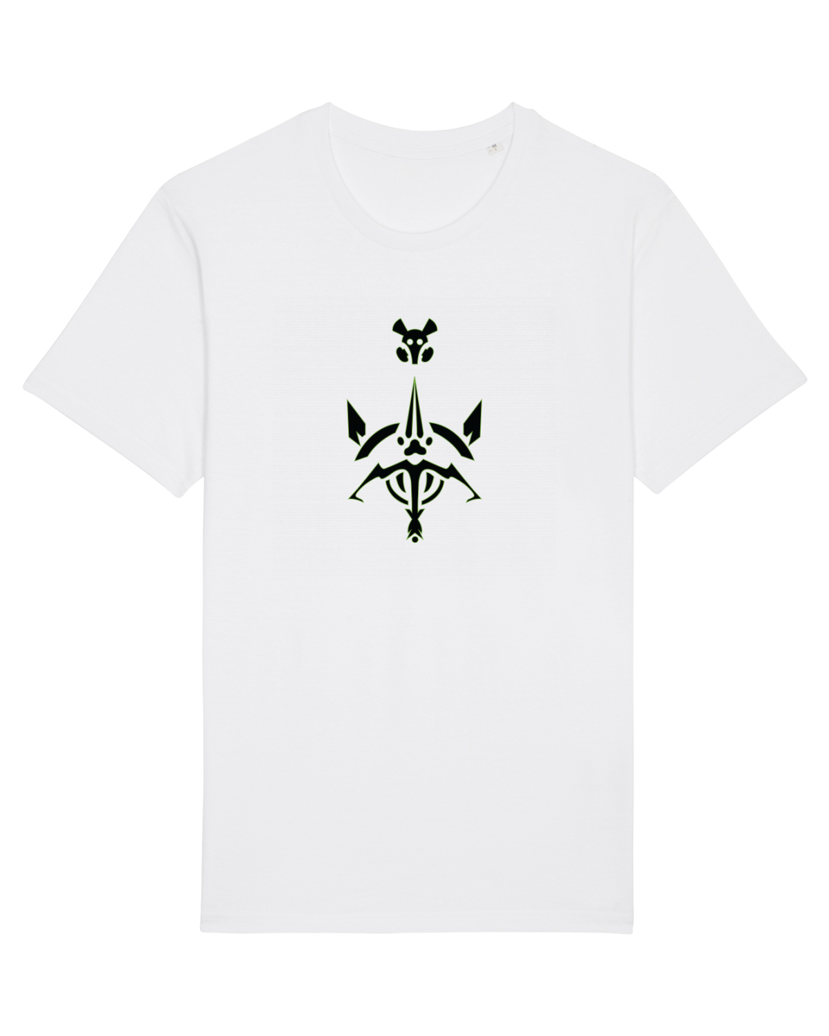 Tricou mânecă scurtă Unisex Rocker White