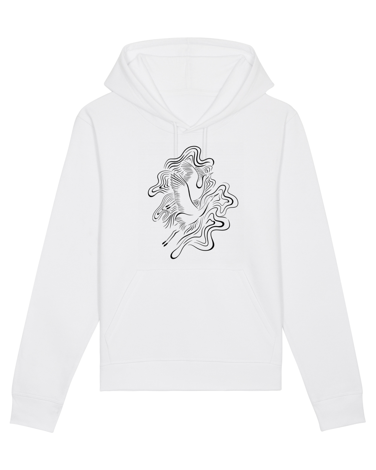 Hanorac Unisex Drummer White