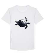 Electric turtle Tricou mânecă scurtă guler larg Bărbat Skater
