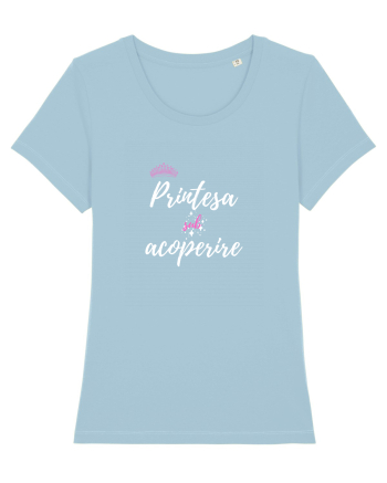 Printesa Sub Acoperire Sky Blue