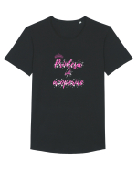 Printesa Sub Acoperire. Tricou mânecă scurtă guler larg Bărbat Skater