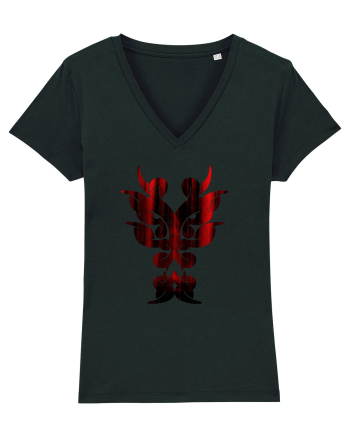 Dragon în Stil Tribal Black