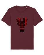 Dragon în Stil Tribal Tricou mânecă scurtă Unisex Rocker