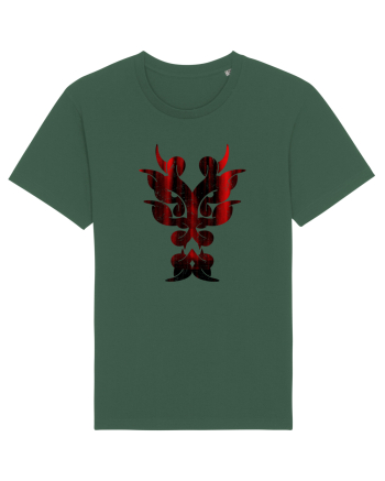 Dragon în Stil Tribal Bottle Green