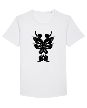 Dragon în Stil Tribal White