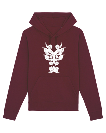 Dragon în Stil Tribal Burgundy