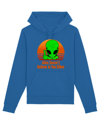 Alien Doesn't Believe in You Either Royal Blue