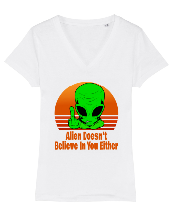 Alien Doesn't Believe in You Either White