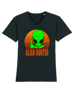 Alien Hunter Tricou mânecă scurtă guler V Bărbat Presenter