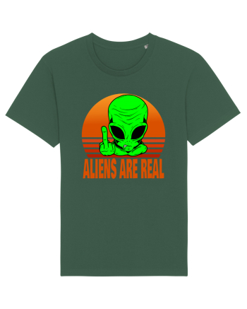 Aliens Are Real Bottle Green