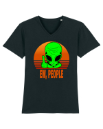 Ew People Tricou mânecă scurtă guler V Bărbat Presenter