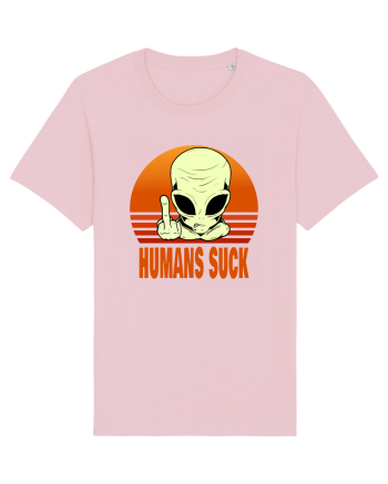 Humans Suck Cotton Pink