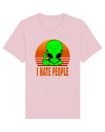 I Hate People Cotton Pink