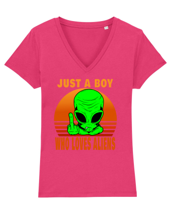 Just A Boy Who Loves Aliens Raspberry