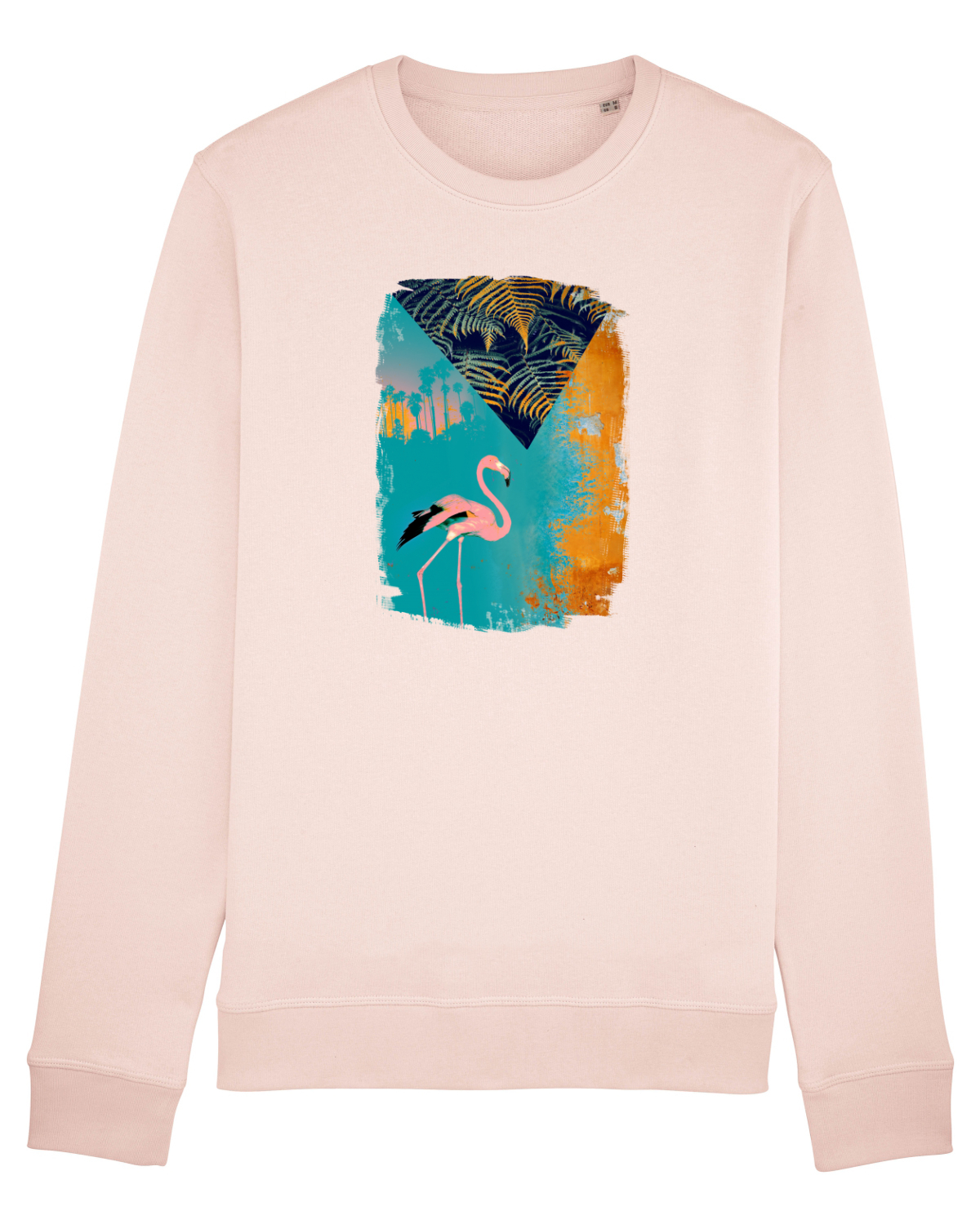 Bluză mânecă lungă Unisex Rise Candy Pink