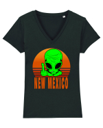 New Mexico Area 51 Alien Tricou mânecă scurtă guler V Damă Evoker