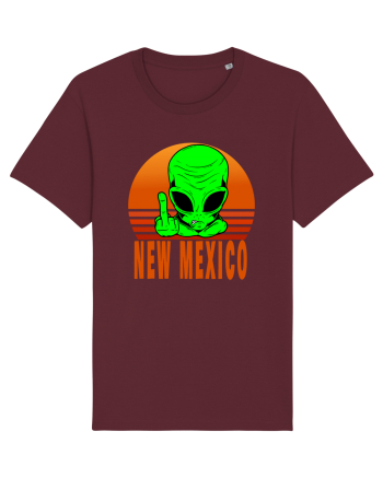 New Mexico Area 51 Alien Burgundy