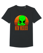 New Mexico Area 51 Alien Tricou mânecă scurtă guler larg Bărbat Skater