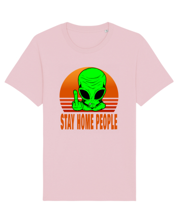 Stay Home People Cotton Pink