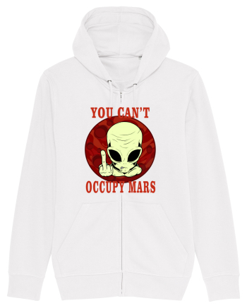 You Can't Occupy Mars Planet White
