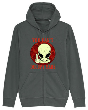 You Can't Occupy Mars Planet Anthracite