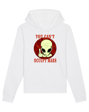 You Can't Occupy Mars Planet White
