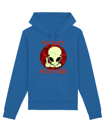 You Can't Occupy Mars Planet Royal Blue