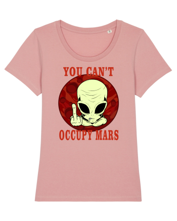 You Can't Occupy Mars Planet Canyon Pink
