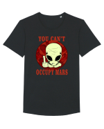 You Can't Occupy Mars Planet Tricou mânecă scurtă guler larg Bărbat Skater